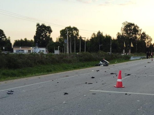 motociclista, ruta 9, camioneta, falleció