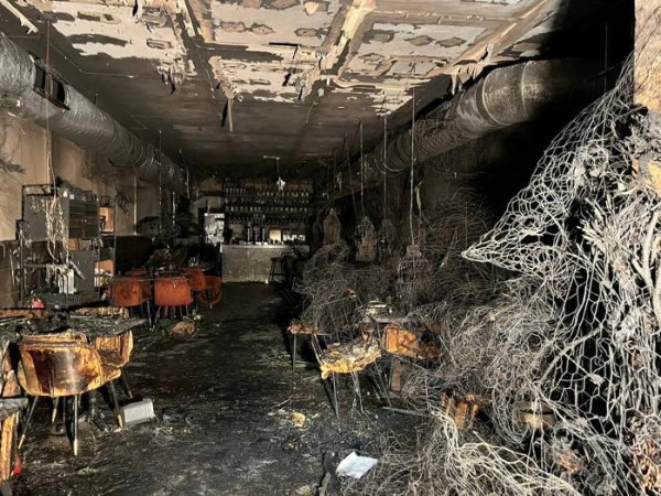 Incendio en restaurante de Madrid comenzó por una pizza flambeada