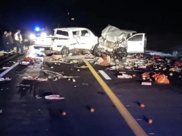 Caminera sospecha que camionetas que chocaron en Rivera traían contrabando e intentaban evadir un control policial