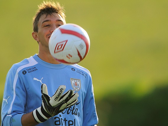 fernando muslera, arquero uruguay, punta del este