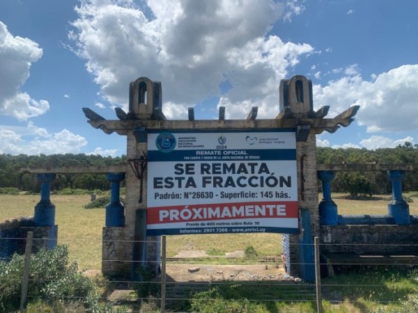 Fijaron fecha del remate de campo en José Ignacio, decomisado por corrupción y lavado de dinero