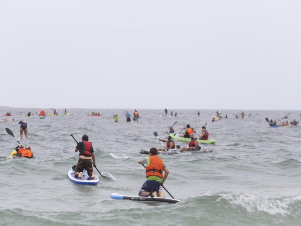 Paddle surf, kayak, playa deportiva