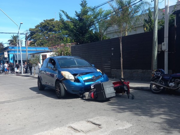 siniestro tránsito, maldonado, coche escuela