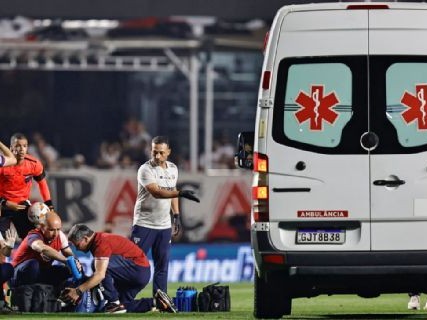 Está en el CTI jugador de Nacional que se desmayó en el partido ante el San Pablo
