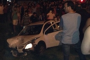 Sufrió múltiples fracturas al chocar en bulevar Artigas