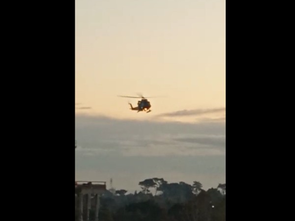 Un marinero con síntomas de infarto fue rescatado en altamar y trasladado al Sanatorio Mautone