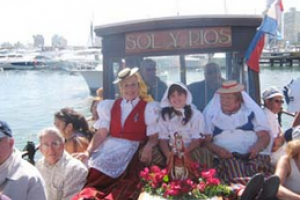 Semana del Mar comienza con un tributo a la Virgen de la Candelaria