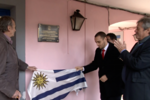 Paseo San Fernando cuenta con una placa en memoria de Michelini y Gutiérrez Ruiz