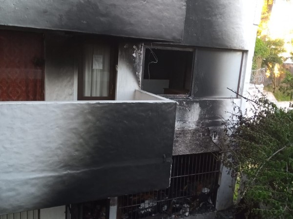 Fue formalizado el hombre que ocasionó un incendio en un edifico céntrico por conexión irregular a UTE