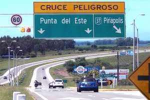 Una moto embistió a dos ciclistas en el “cruce peligroso” de Interbalnearia y Ruta 37