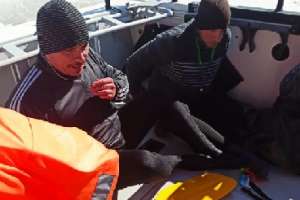 Armada rescató a tripulantes de un kayak en Pirápolis