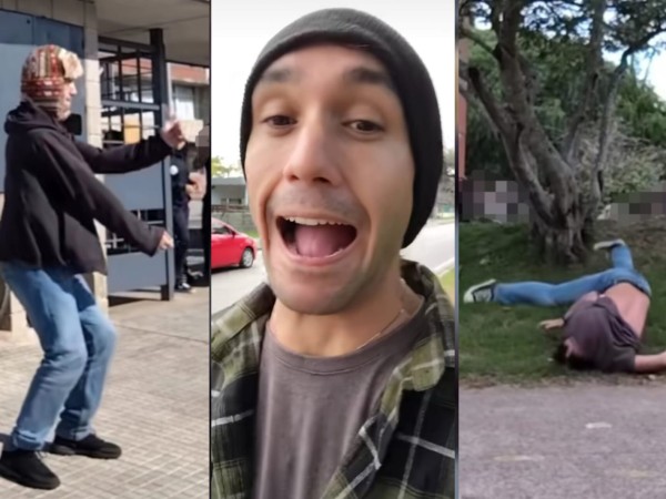 Joven causa polémica y furor entre adolescentes en TikTok al gritar canciones en liceos y calles de Maldonado