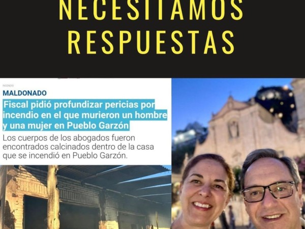 Fiscal pidió profundizar pericias por el incendio en Sierras de Garzón